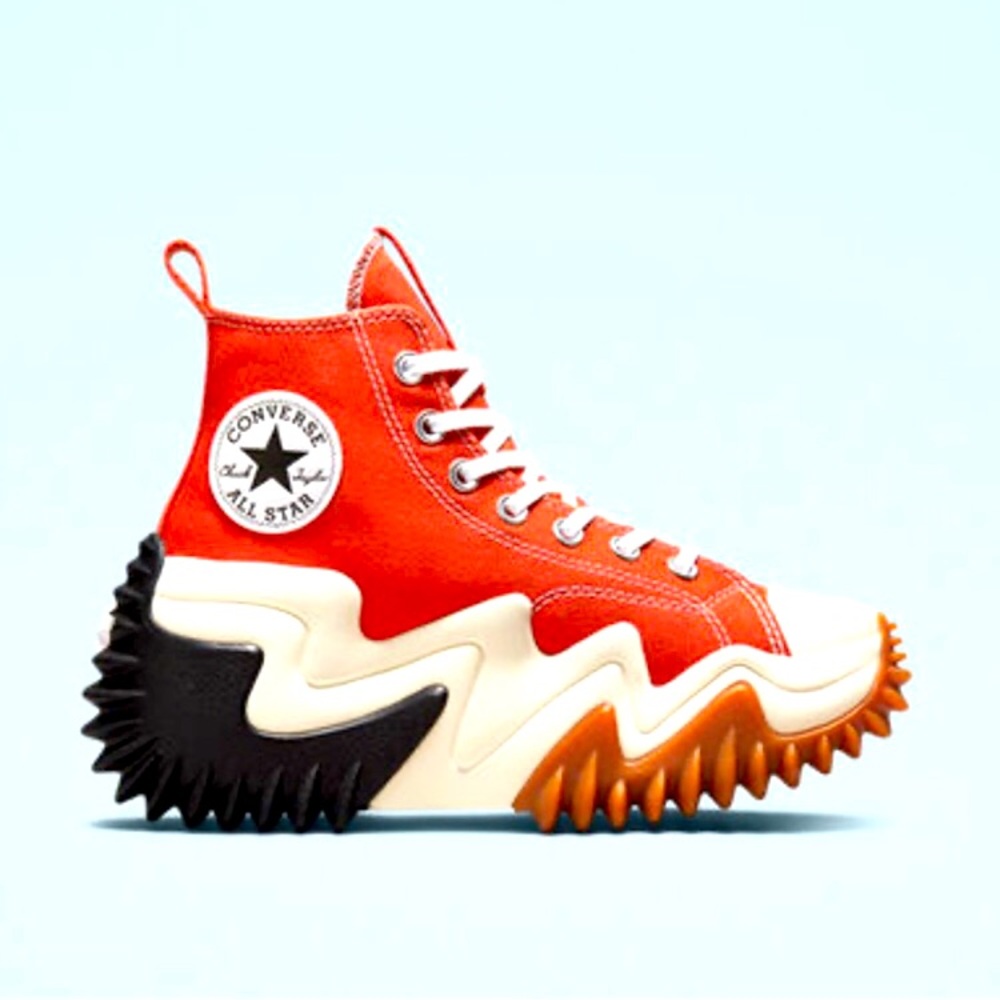 Converse Men's Run Star Motion CX Hi Platform A01174C Mantra Orange/Black/Egret